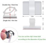 50PCS / 3M Cable Clips Self Adhesive Cord Organizer, Wire Holder - Image 2