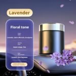 Compact natural solid car aromatherapy. Air freshener mounted on a car air vent