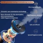 ⁦Luxury 200ml Glass Reed Diffuser - Elegant Home Fragrance & Decor⁩ - الصورة ⁦4⁩