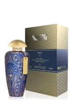 An elegant and luxurious fragrance from the Merchant of Venice. The classic gold and blue flacon comes in a classic shape and transmits a dreaminess, taking you to another world with just one spritz.