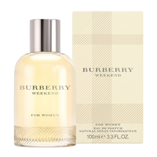 Burberry Weekend For Women 100ml Eau De Parfum perfume bottle with packaging box