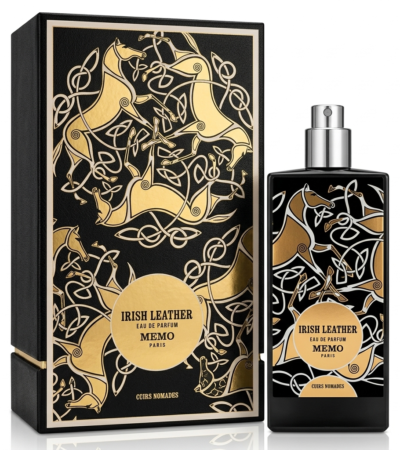 memo paris irish unisex leather eau de parfum 75ml perfume bottle with packaging