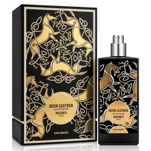 memo paris irish unisex leather eau de parfum 75ml perfume bottle with packaging