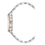 Aigner Fermo men's watch in silver and rose gold two-tone with a blue dial.