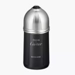 100ml bottle of Pasha de Cartier Edition Noire showing the metallic cap and black gradient glass.