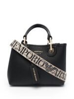 Small Emporio Armani MyEA Shopper bag in synthetic leather with top handles.