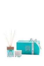 Acqua dell’Elba Mare home fragrance gift box with diffuser and candle.