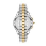 Emporio Armani men's two-tone chronograph watch and gold-tone logo bracelet set.