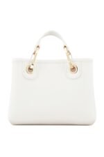 Small Emporio Armani MyEA Shopper bag in synthetic leather with top handles.
